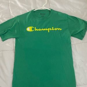 Champion green and yellow Small Shirt